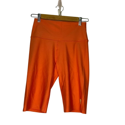 P.E Nation Womens  Size L Bike Shorts Orange 