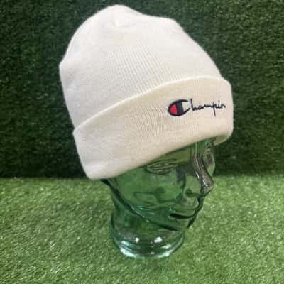 Champion Script Logo Cuffed Beanie
