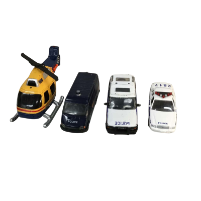 Assorted Police Vehicles as pictured