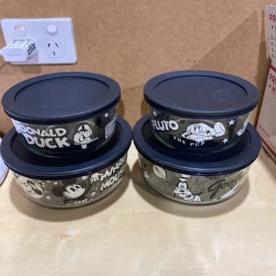 Disney Themed Pyrex Storage Containers click and collet ONLY