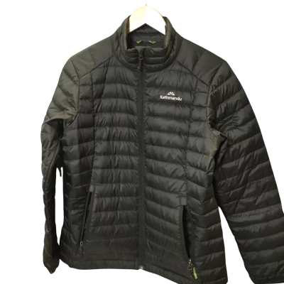 Kathmandu Womens  Size 12 Puffer Jacket Black  600 down filling