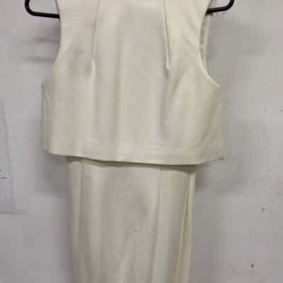 Lavish Alice Womens  Size 8 Formal Dress White 