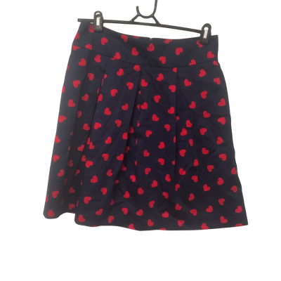 Women’s Review  Size 12 Pleated Skirt Navy Blue / Red 
