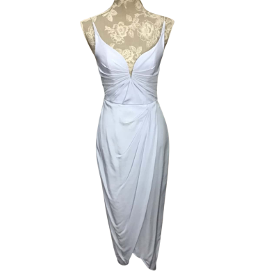 Zimmermann Baby Blue 100% Silk Formal Dress