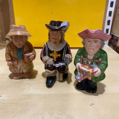 Ceramic Jugs Beggarman, Tinker, Aramus 