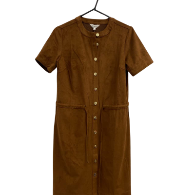 Euro Edit Suedette Dress. Size 40 New with Tags.