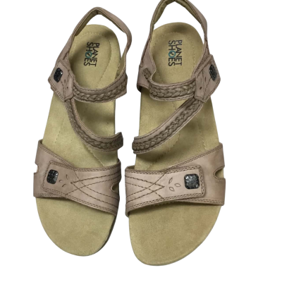 Planet Shoes Size 10 Abby Blush Leather Sandals - New - RRP$139.95