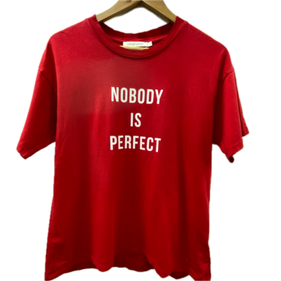 Nobody Denim Mens  Size S Short Sleeve T-shirt Red 