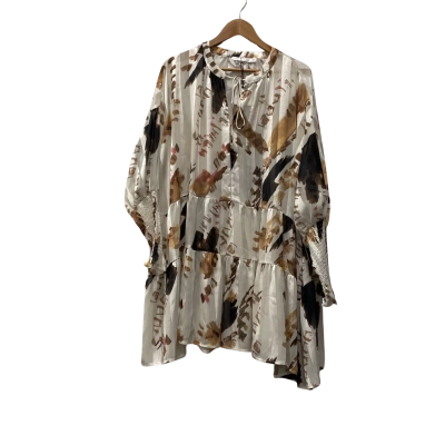 Jatea the label  Womens  Size One Size Mini Dress Beige / Brown / Cream / Pink  