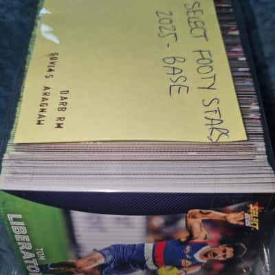 AFL Footy Cards Select Footy Stars Base 2025 (b30)