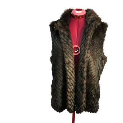 Review Womens  Size 16 Gilet Black  / Brown 