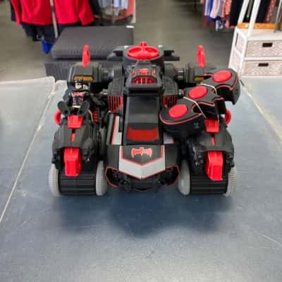 Batman Imaginext Beyond Batbot Black Red Vehicle Tank Robot 