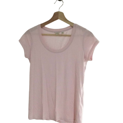 Jigsaw Womens  Size S Short Sleeve Top Pink  