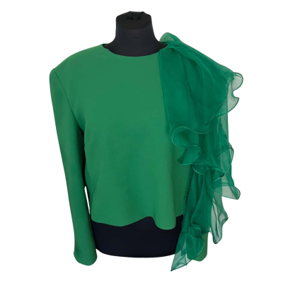Carla Zampatti Womens  Size 14 Green top 