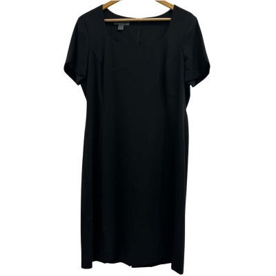 Country Road Womens  Size 12 Shift Dress Black  