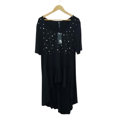 Taking Shape Women's "Pearlescence" Top  Size XXS Black  
