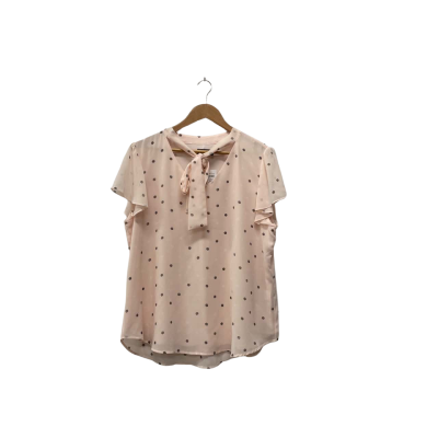 Jacqui-E Womens  Size 18 Blouse Grey / Pink  