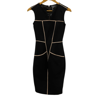 Sheike Women's Sleeveless Dress Size 6 Black RRP$140