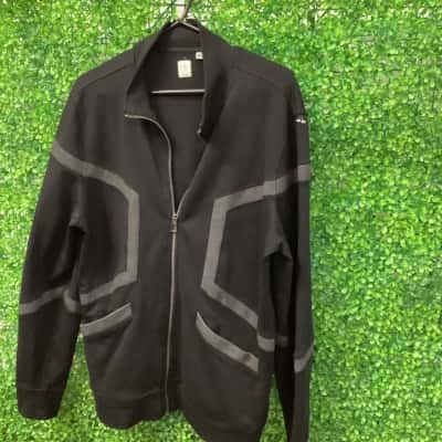 Calvin Klein Mens  Size XL Front Zipper Black  