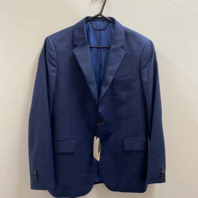 Calibre Mens  Size 32 Slim fit Pants Black/blue Checked 