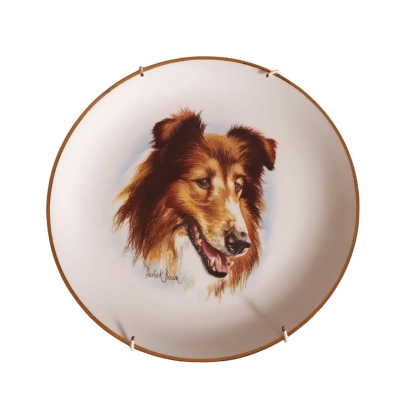 Heritage Collection Plate - Collie