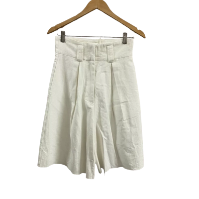 Womens White Story Size 8 Frankie Shorts White