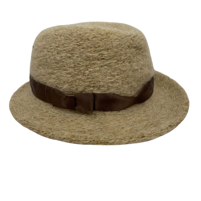 Unbranded Women's Knit Hat Size S Beige / Brown 