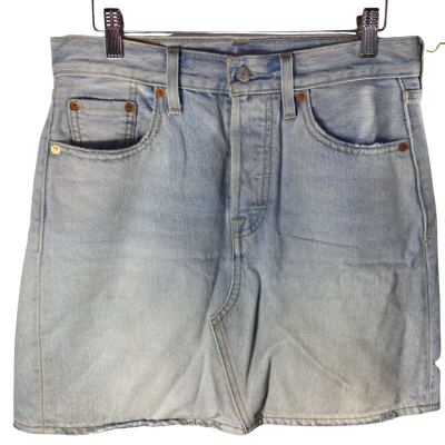 Levis Womens Size 28 Denim Skirt Blue 