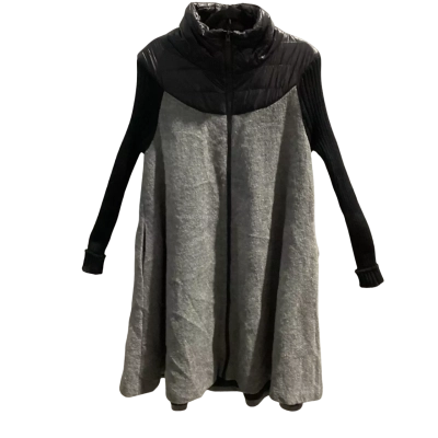 Nu (Denmark) Womens  Size M Black  / Grey Zipper Jacket RRP $199