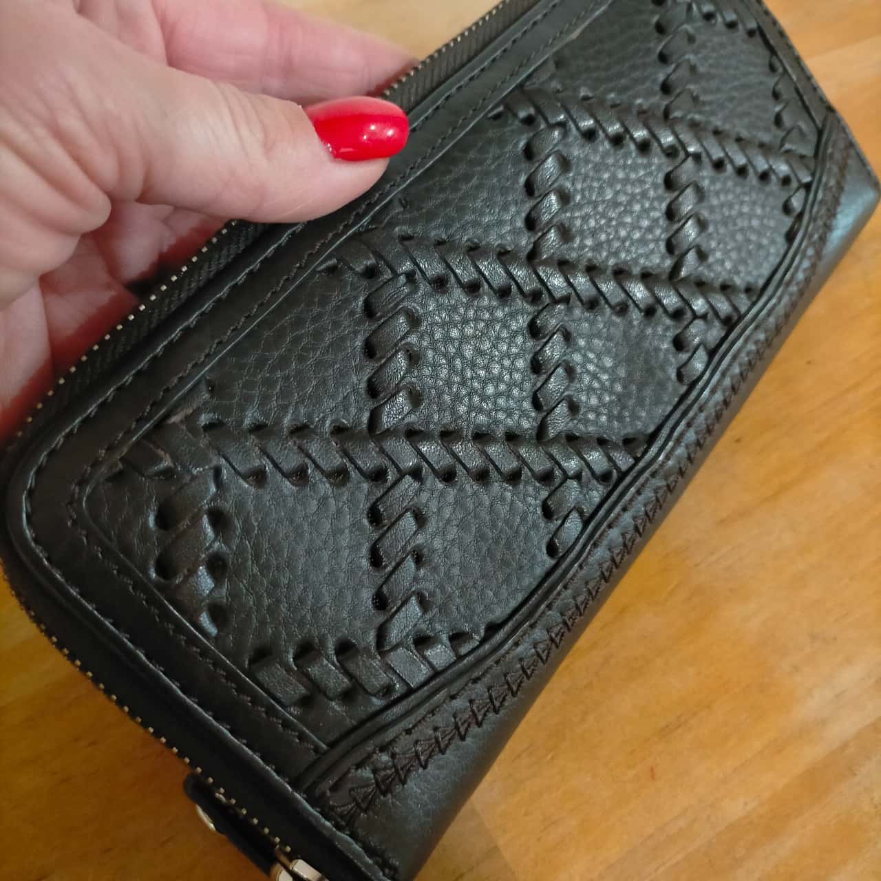 AS NEW Oroton Brown Leather Purse(s)