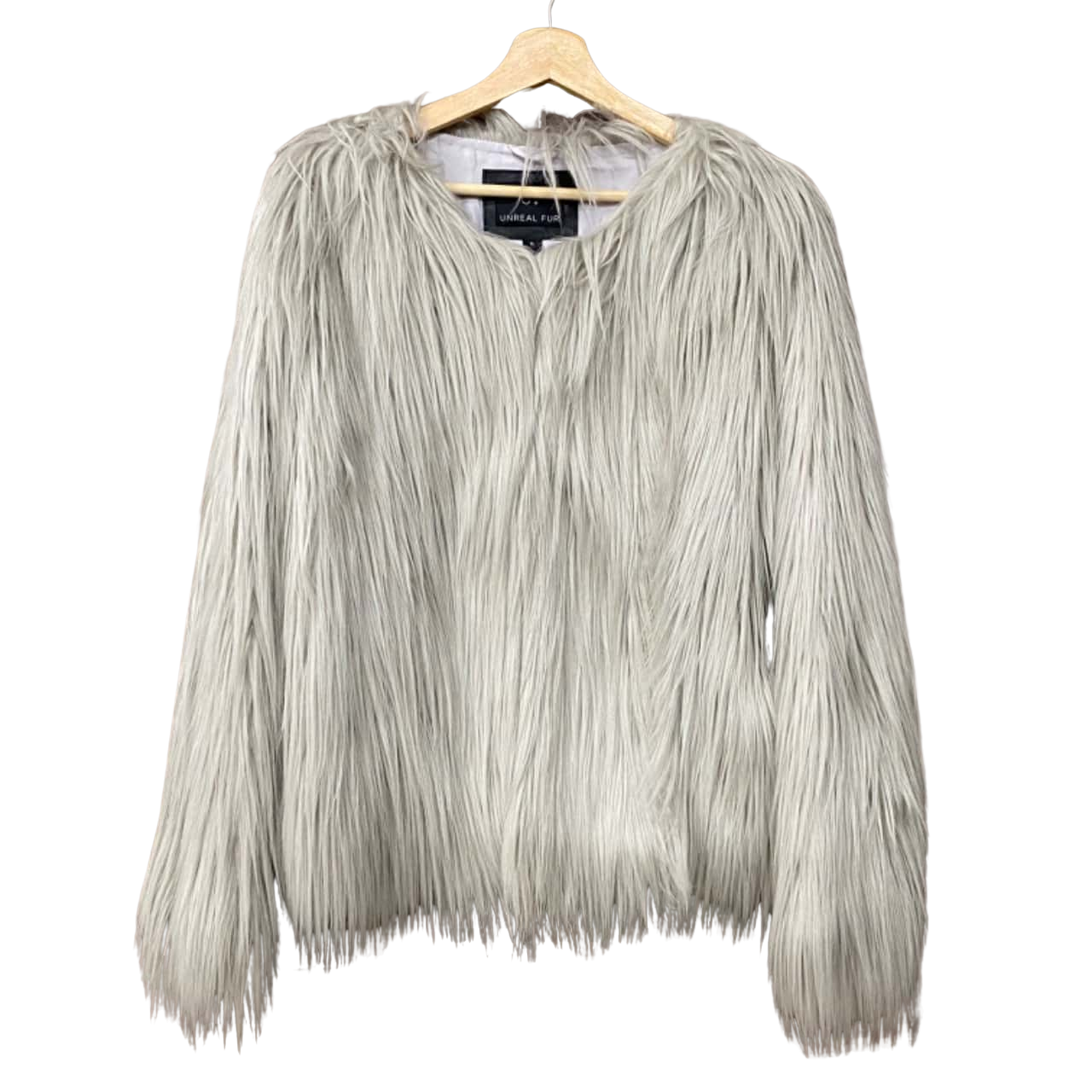 Unreal Fur Grey Wanderlust Coat
