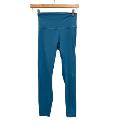 Lululemon Womens  Size 4 Leggings Aqua 