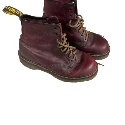 Dr Martens Womens Boots Purple / Red 