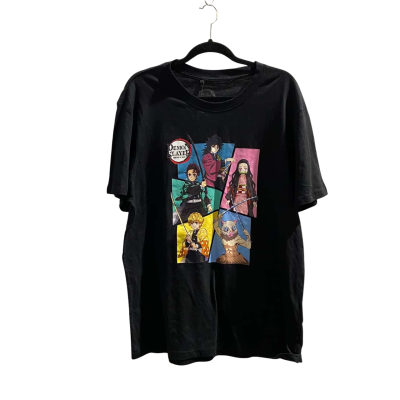 BNWT Jay Jays Womens Size XXL T-shirt Demon Slayer Black/Multicoloured RRP $35