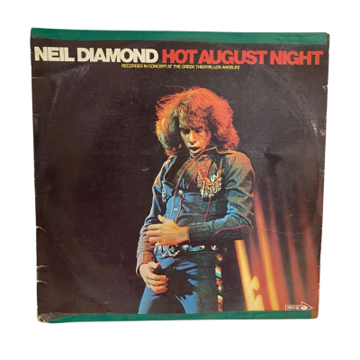 Neil Diamond Hot August Night LP Vinyl 