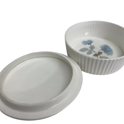 Vintage Wedgwood “Ice Rose” Trinket Box