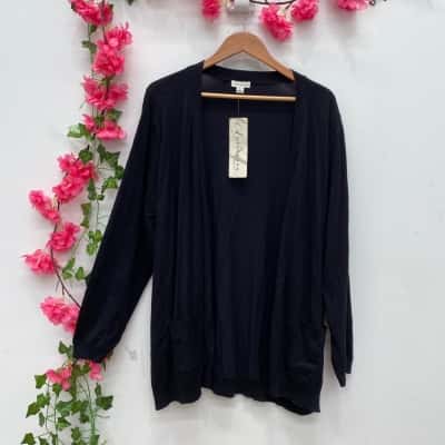 Autograph Womens Cardigan Size XL Black  