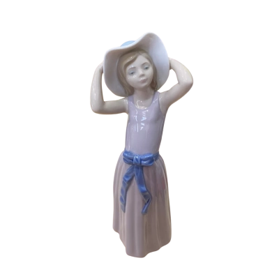 Lladro Figurine Coy Girl