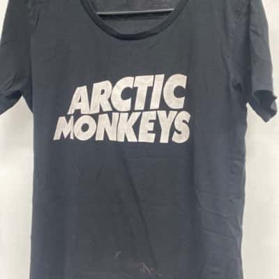 Artic Monkeys Womens  Size S T-shirts Black  