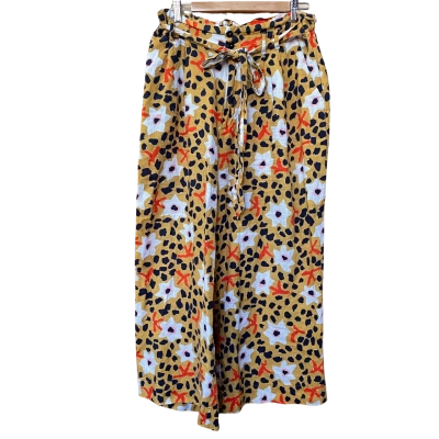 Gorman Yellow Spot/Flower Patterned Pants Size 14