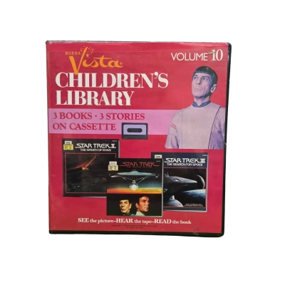 Buena Vista Children's Library- 3 Books On Cassette - Star Trek