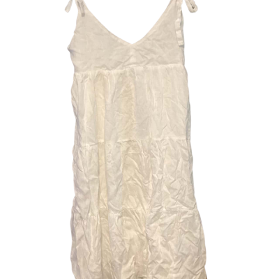 Dissh linen dress  Size 14 White 