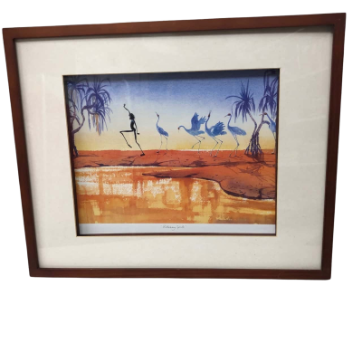 Judy Prosser Framed Art Print - 'Billabong Sprite' 