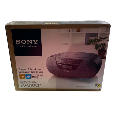 Sony  ZS-S10CP Portable CD MP3 Player Am/Fm Radio