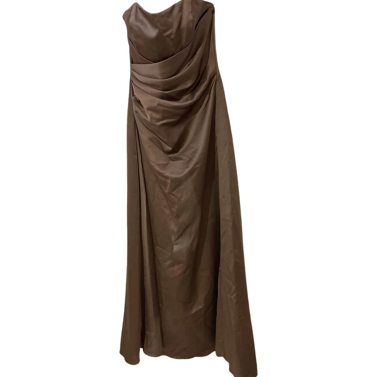 alfred angelo champagne dress Alfred Angelo Champagne Taffeta Wedding Dress  Size M