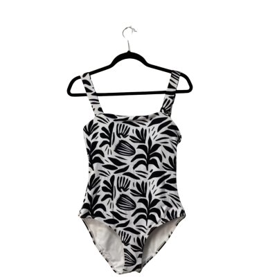 Kaiami Swim Womens Como One Piece Size 14 Black  / White 