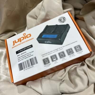 Jupio Dedicated Duo Charger for Sony NPF series 