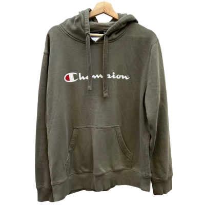 Champion Mens Size L Khaki Hoodie