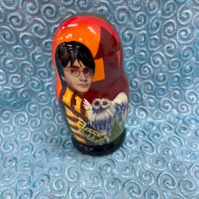 Harry Potter themed Russian nesting dolls x5