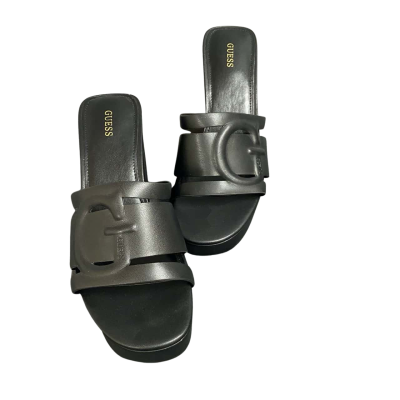 Guess Women's Size 9M Platform Sandals Black (Never Worn)